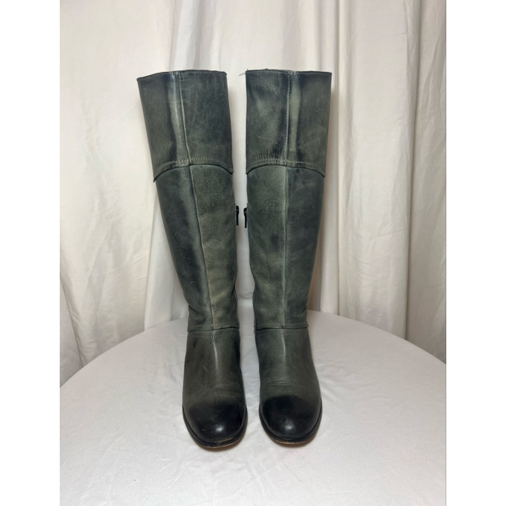 Women’s Cathy Jean Gray Leather Boots